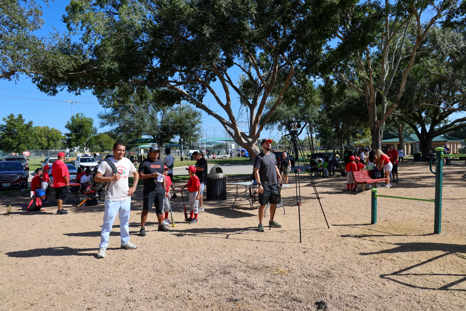Wide view of the park during league media day
