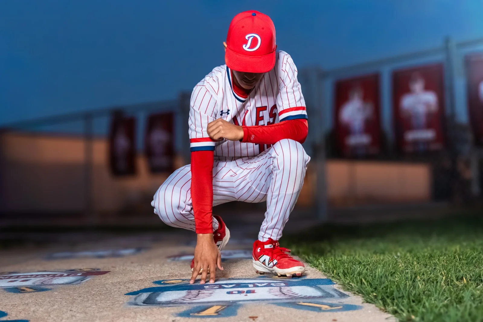 Young athlete photographed during a youth sports event in the Houston area